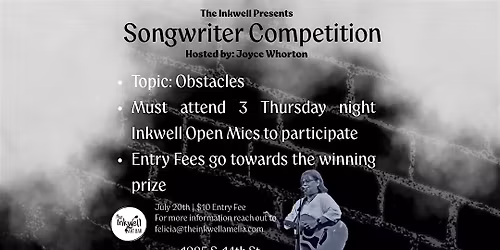 Songwriter Competition - Hosted by Joyce Whorton