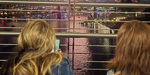 250th Anniversary Fireworks Viewing of Independence!l  Tillikum Crossing Bridge