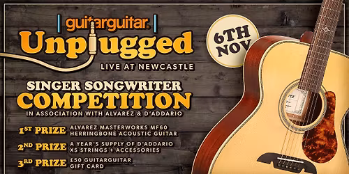 guitarguitar Unplugged: Singer Songwriter Competition in Newcastle!