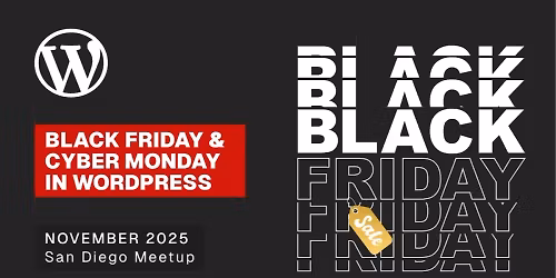 Black Friday & Cyber Monday in WordPress