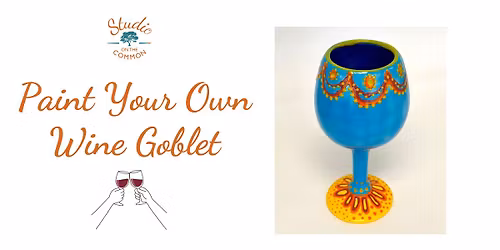 Paint Your Own Wine Goblet