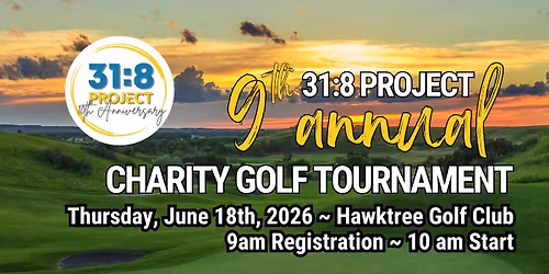 31:8 Project's 9th Annual Charity Golf Tournament