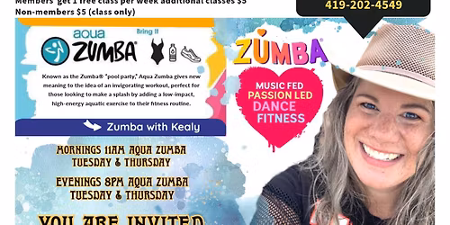 Aqua Zumba with Kealy
