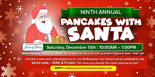 Pancakes with Santa