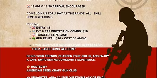 American Steel Craft Shooting Event