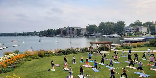 Yoga on the Green-lakeside with Abundant Joy Yoga