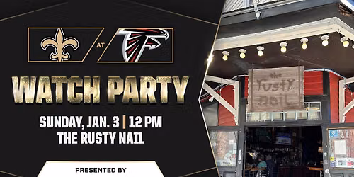 Saints at Falcons Watch Party 