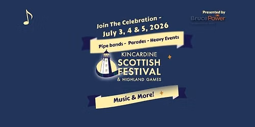 2026 Kincardine Scottish Festival & Highland Games