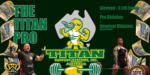 2026 Titan Pro - 3 Lift Sleeved Comp