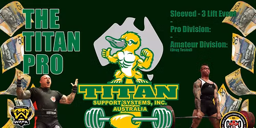 2026 Titan Pro - 3 Lift Sleeved Comp