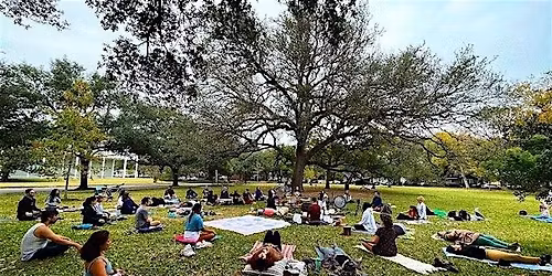 Free Sound Meditation in the Park by "Sound Weavers"