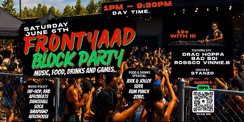 FrontYaad BlockParty Summer Kick off (Day Time)