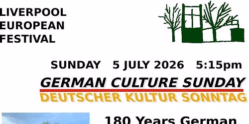 German Culture Sunday: 180 Years German Church in Liverpool