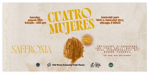 Music Moves Presents Cuatro Mujeres: A Diasporic Exploration of Nina Simone