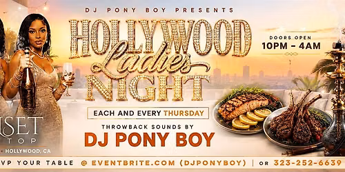 HOLLYWOOD LADIES NIGHT