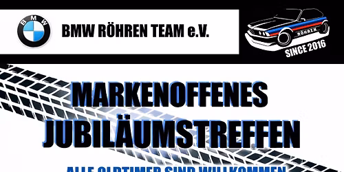 Bmw R\u00f6hren Team e.V. Jubil\u00e4umstreffen 04.07-05.07.2026 88326 Aulendorf
