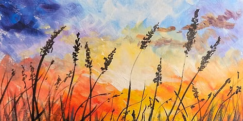 OLDHAM Paint Night - Wildflower Sunrise
