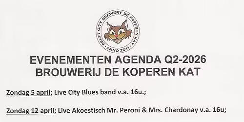 DKK Evenementen Agenda Q2-2026