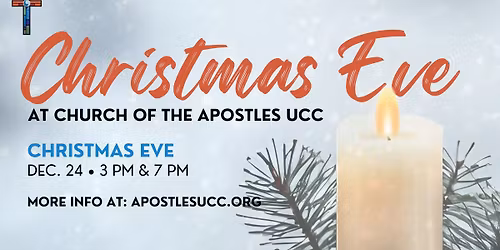 Christmas Eve at Church of the Apostles UCC