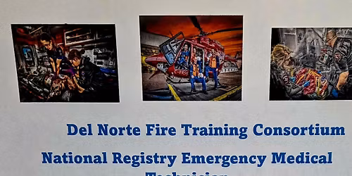 EMT Class Beginning January 5th and going until April 11th 2026!