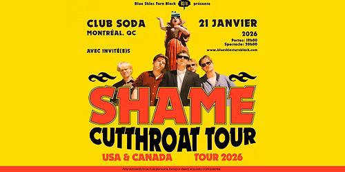 shame - Montr\u00e9al