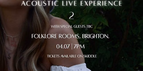 TAMMIE: METAMORPHOSIS Acoustic Live Experience 2