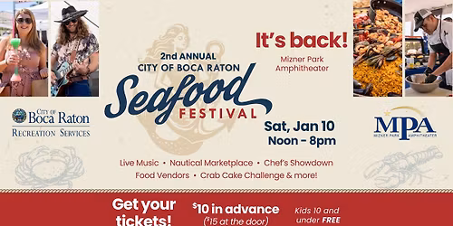 City of Boca Raton 2nd Annual Seafood Festival 
