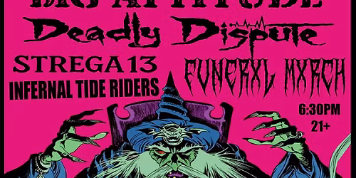 ANGRY SAMOANS @ The Bancroft w\/ BIG ATTITUDE & MORE