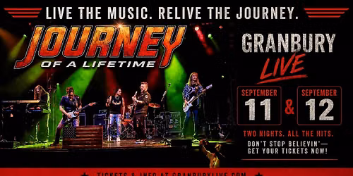 Journey Of A Lifetime @ Granbury Live