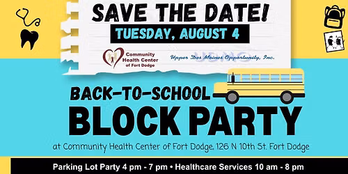 Fort Dodge Back-to-School Block Party