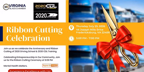 Ribbon Cutting - 2020 Driving School