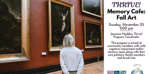 Thrive Memory Cafe: Fall Art