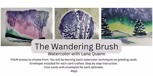 Watercolor with Lana Quann