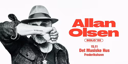 UDSOLGT \/\/ Allan Olsen Solo @ Det Musiske Hus 