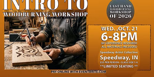Intro to Woodburning with Ella Cordial