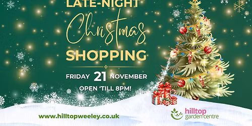 Hilltop's Late-Night Shopping Event!