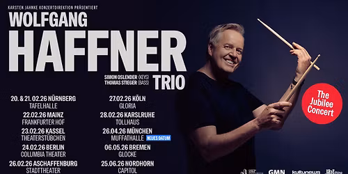 Wolfgang Haffner Trio | The Jubilee Concert 2026 | Aschaffenburg