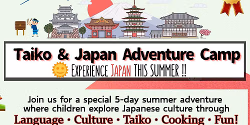 "Taiko & Japan Adventure Camp"
