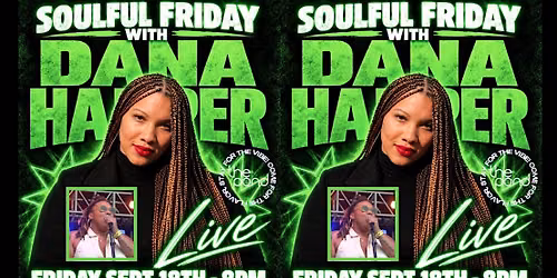 Dana Harper @ The Pond - Friday September  18th - Live Music