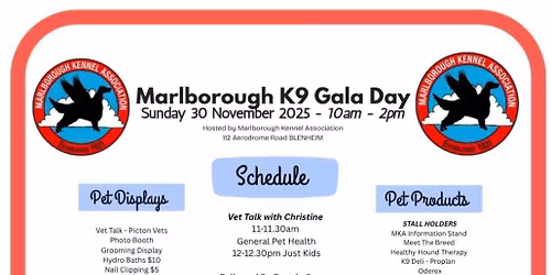 Marlborough K9 Gala Day