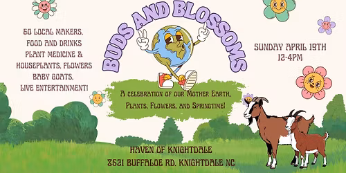 Buds and Blossoms Spring Market with Haven of Knightdale