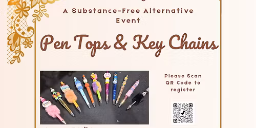 Deb's Country Charm Pen Tops & Key Chains