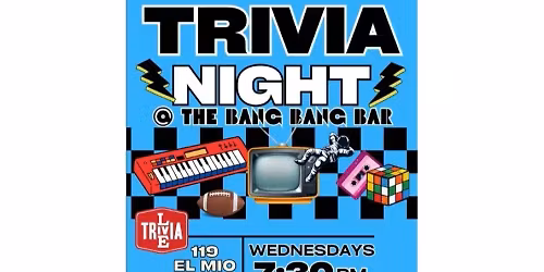 Trivia @ The Bang Bang Bar