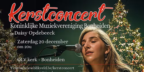 Kerstconcert Koninklijke Muziekvereniging Bonheiden & Daisy Opdebeeck