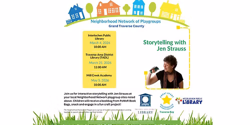 Storytelling with Jen Strauss - at Traverse Area District Library