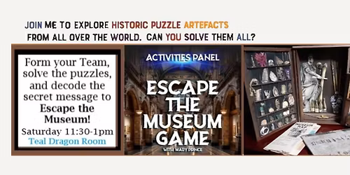 "Escape the Museum" puzzle game