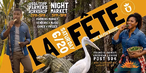 La F\u00eate Farmers Workshop & Night Market