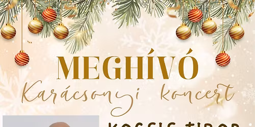 Kocsis Tibor kar\u00e1csonyi koncertje Legyesb\u00e9ny\u00e9n \u203c\ufe0f