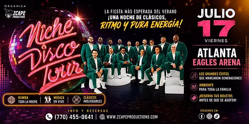 GRUPO NICHE en Atlanta Eagles Arena parking ticket