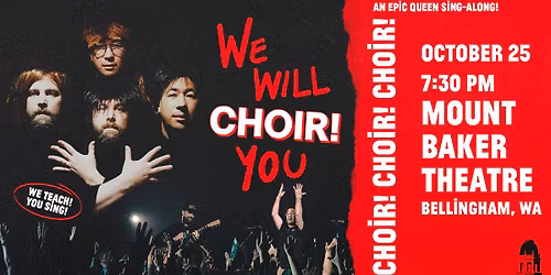“We Will CHOIR! You!” An EPIC Queen Sing-Along!